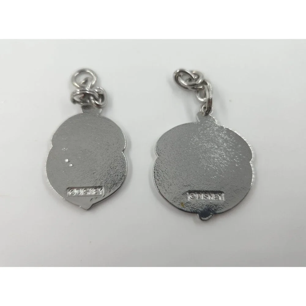 Vtg Disney Parks Chip 'n' Dale Metal Keychain or Watch Acorn Charm
